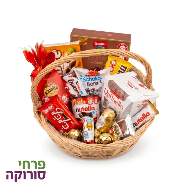 סלסלת שפע מתוקה – חגיגה של מותגים וטעמים